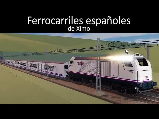 Ferrocarriles españoles de Ximo V1.1 - Trenes Renfe en Roblox