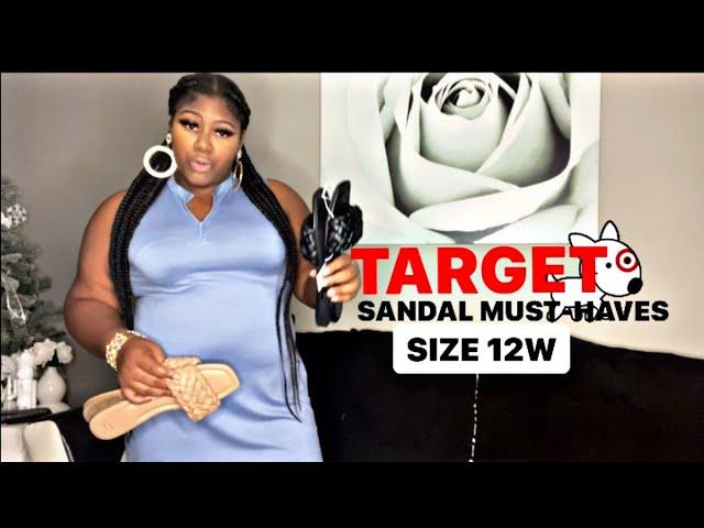 Jae Breaon| Size 12W Spring Sandals 2022| Target Haul