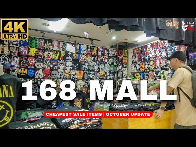 [4K] EARLY Christmas SALE at 168 Mall Divisoria | Window Shopping October Tour