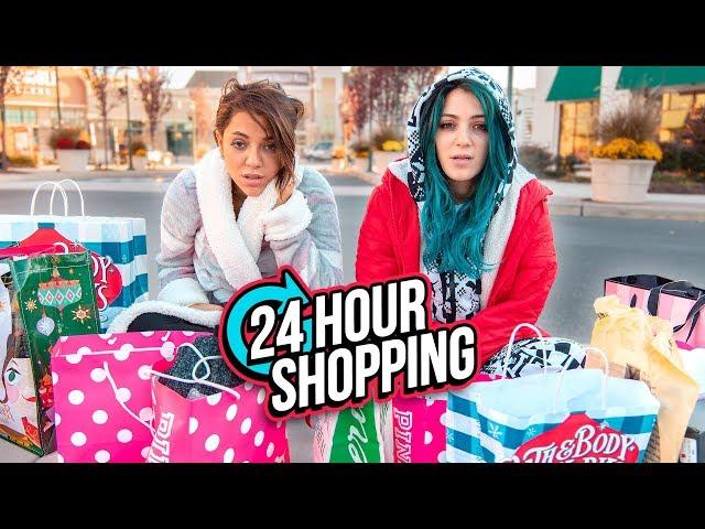 24 HOUR Shopping Challenge! Niki and Gabi