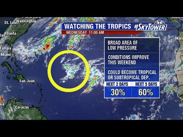 Tropical weather forecast: October 24, 2018