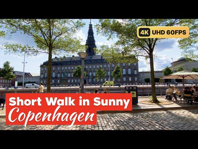 Need to relax? Come on a chilled sunny 4K Copenhagen Virtual Walking Tour [4K UHD 60fps]