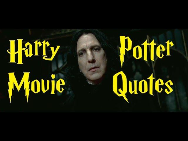 Harry Potter – Best of Movie Quotes