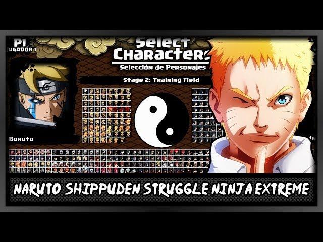 Играем в Naruto Shippuden Struggle Ninja EXTREME