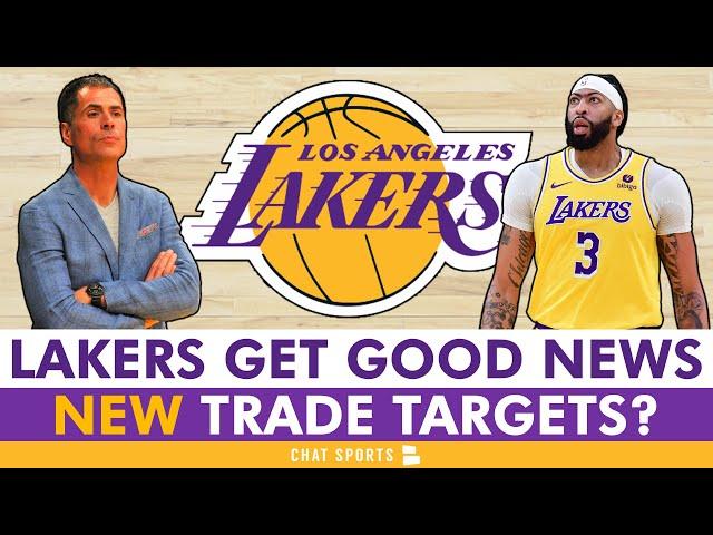 The Lakers FINALLY Get Good News + NEW Trade Targets? | Los Angeles Lakers Trade Rumors