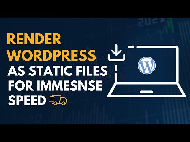 WordPress to HTML -  WordPress Static Site Generator