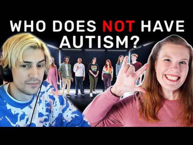 xQc Reacts to 6 People With Autism vs 1 Fake