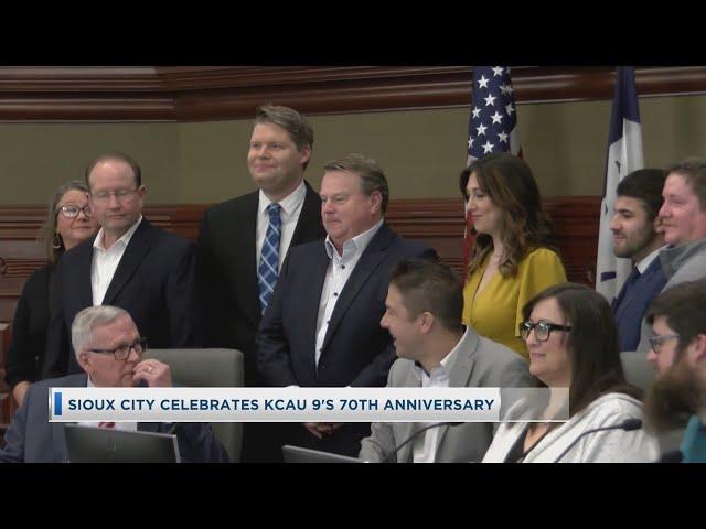 Sioux City Celebrates KCAU 9's 70th Anniversary