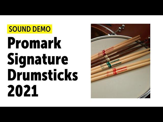 PROMARK | Signature Drumsticks 2021 | Sound Demo