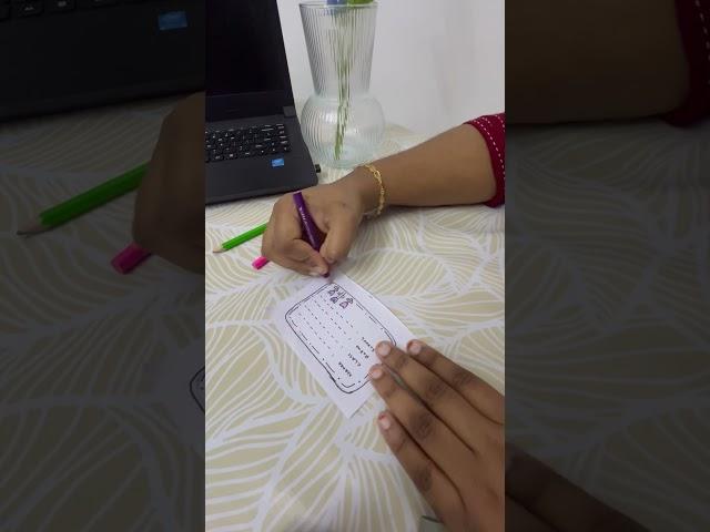 BACK TO SCHOOL CRAFTS   PART 1 NAME SLIP #backtoschool #craft #art #nameslip
