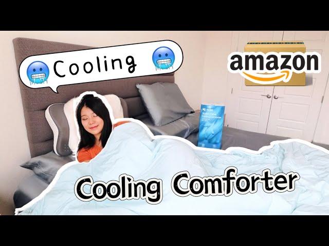 Best cooling comforter for hot sleepers! amazon arc chill COOLING COMFORTER! amazon favorites