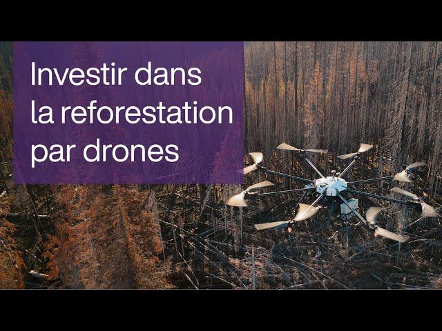 TELUS l Investir dans la reforestation par drones