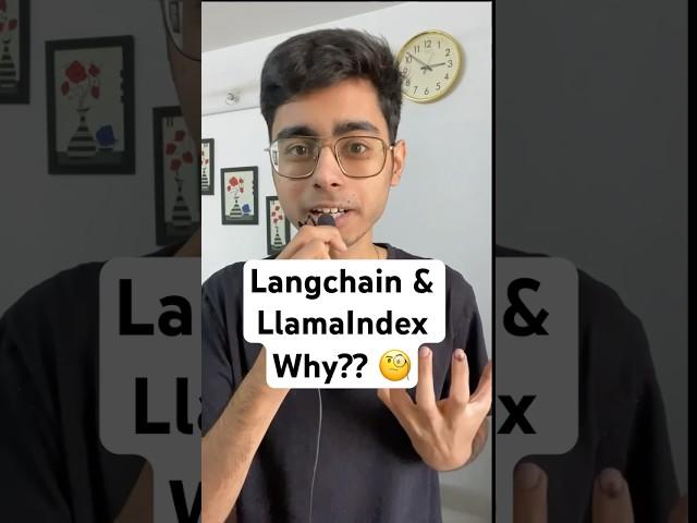 Why we need Langchain & LlamaIndex to make AI apps?