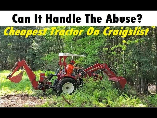 Putting The Cheap Chinese Craigslist Tractor To The Test!