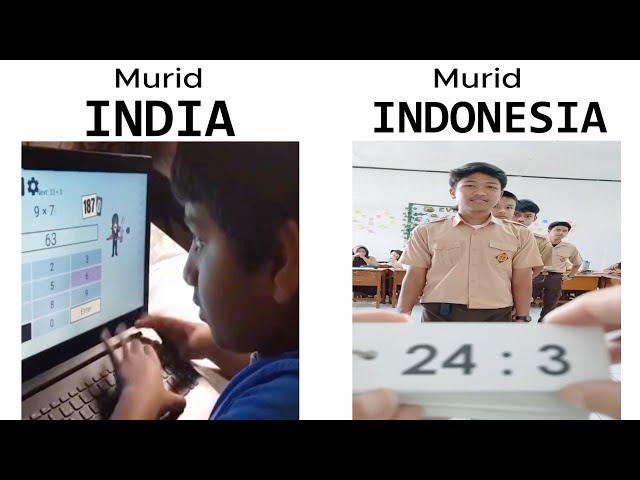 Perbedaan Murid Di India Vs Indonesia...