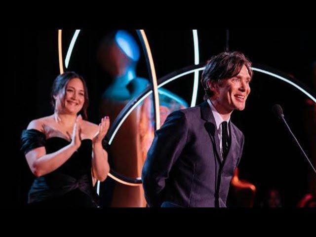 Cillian Murphy (Oppenheimer) wins Lead Actor Film - Presented by Lily Gladstone