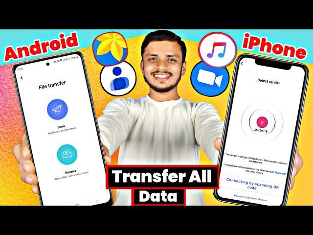 How to transfer data from Android to iphone | Android se iphone me data transfer kaise kare