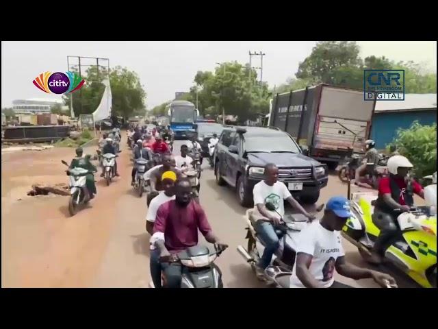 WATCH!!! How the Northern Region welcomed NPP Flagbearer, Dr. Mahamudu Bawumia.