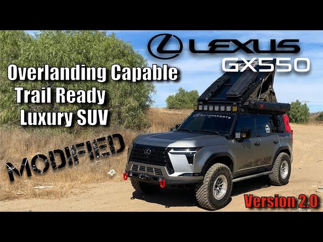 CRAZY Modified Lexus GX550 Ready for the Offroad | A Luxury SUV or Overlanding Capable Trail Boss?