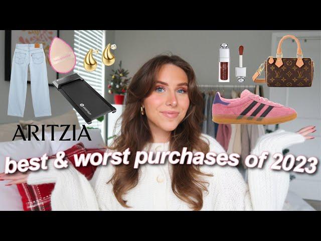 MY BEST AND WORST PURCHASES OF 2023 (fashion, beauty, lifestyle, & more!)