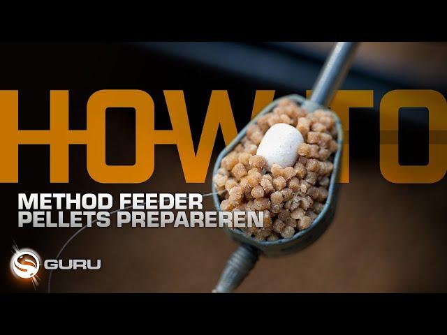 Method feeder pellets prepareren | HOW TO | Tackle Guru Benelux