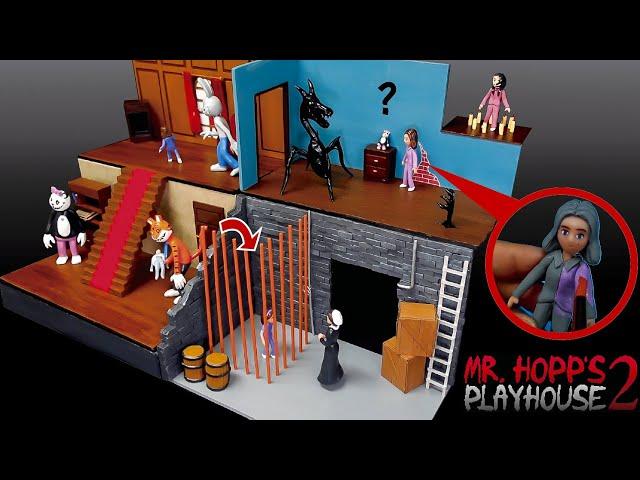 Making All Characters Mr. Hopp's Playhouse 2 | Diorama | Clay Art