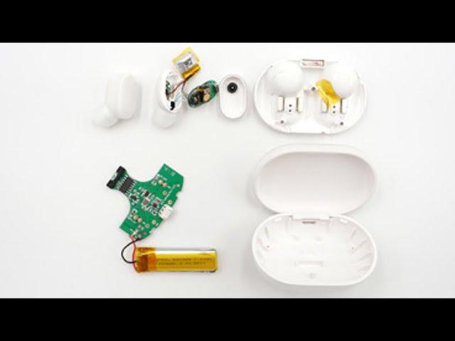 Разбираем беспроводные наушники Xiaomi Airdots disassemble wireless headphones