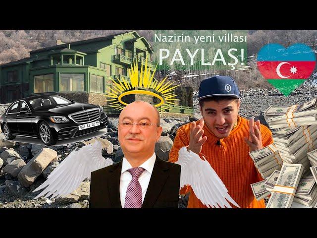 PAYLAŞ! Nazir Kəmaləddin Heydərovun yeni möhtəşəm villası - İLK DƏFƏ efirdə!