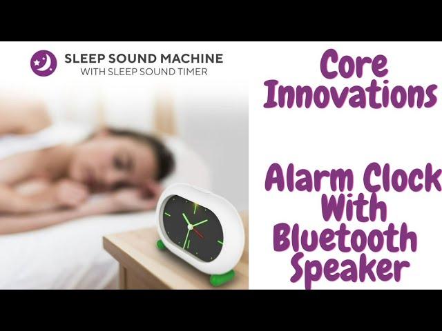 Baby Soother // Core Innovations Galileo Alarm Clock And Bluetooth Speaker