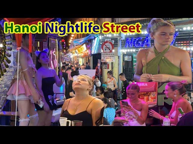 Nóng Bỏng Phố Ăn Chơi Đêm Hà Nội - Hanoi Nightlife Street