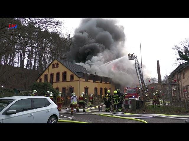 Radeberg: Großbrand auf der Talstraße - LAUSITZWELLE