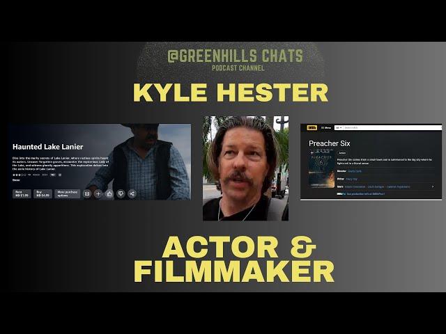 Spotlight on Kyle Hester Actor & Filmmaker. Films include - Haunted Lake Lanier on Amazon now