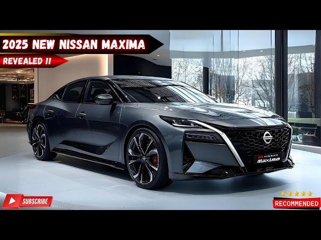 New Nissan Maxima 2025 Revealed: The New King of Sport Sedans - First Look and Specs