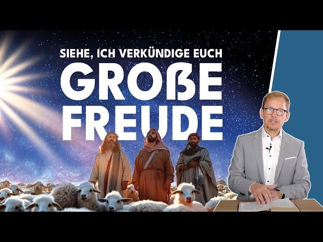 Friede auf Erden? Was die Engel wirklich meinten (Lk 2,8-20) || Michael Hardt