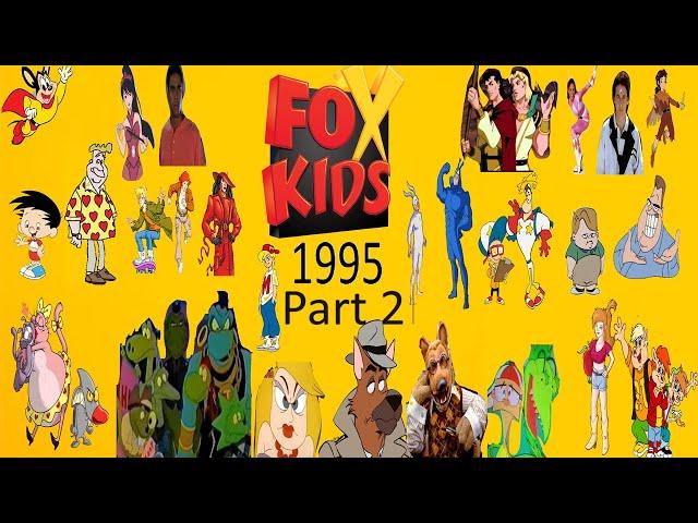 Fox Kids Saturday Morning Cartoons | 1995 | Full Episodes with Commercials Part 2 [Reuploaded]