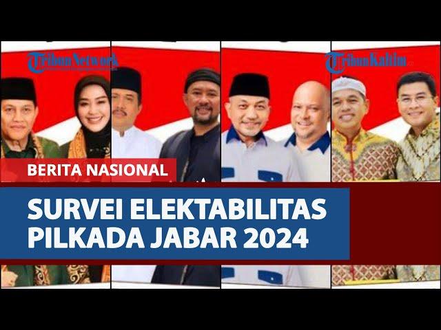 Survei Pilkada Jabar 2024, Elektabilitas Cagub Terkuat Mulai Goyang, Dikejar Paslon Ini