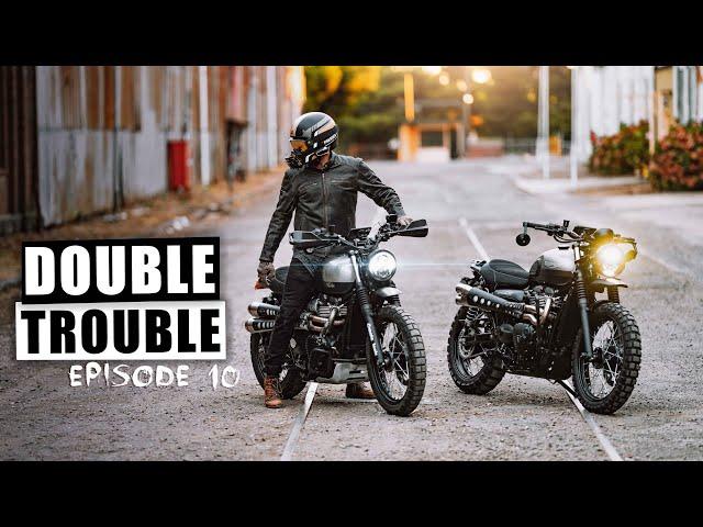 2 Street Scramblers a Train Yard and ONE CRANKY OLD GUY | Exploring Melbourne MotoVlog S3E10