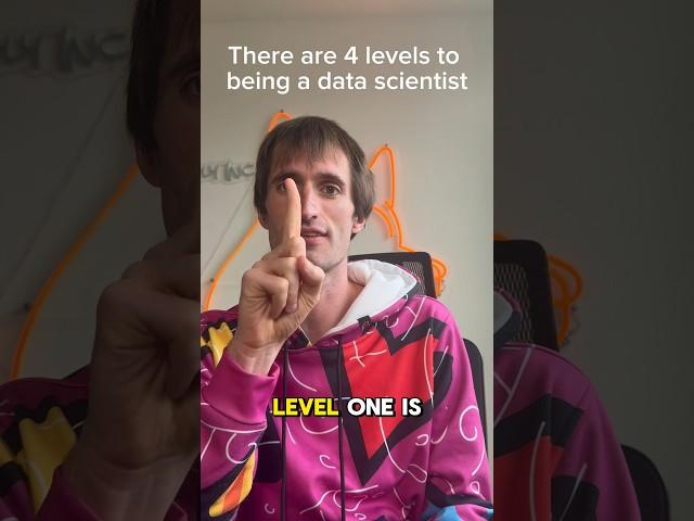 The four levels of data science!