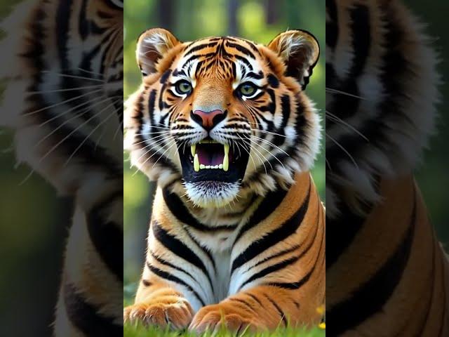 movie cute tiger #robot #aiartmodellookbook #cutedance