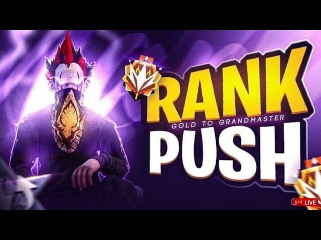 Free Fire BR Rank Push |  Gold to Grand Master  #kishangaming08