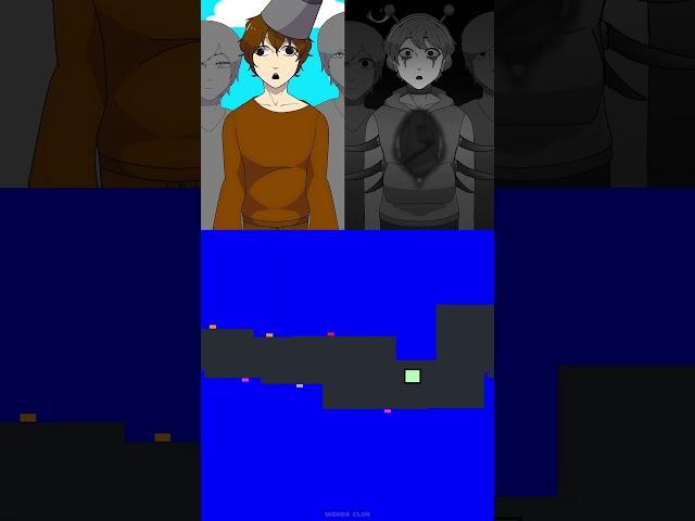Sprunki Human Version (Happy vs Horror) | Blue Bouncing Square