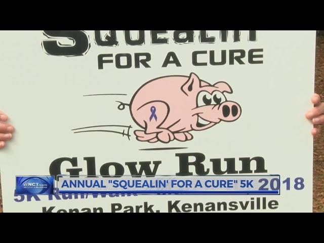 Squealin’ For a Cure 5K Glow Run will raise money for American Cancer Society