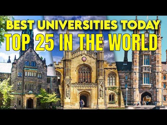 Top 25 Best Universities in the World