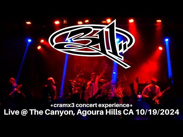 311 LIVE @ SOLD OUT The Canyon Agoura Hills CA 10/19/2024 *cramx3 concert experience*