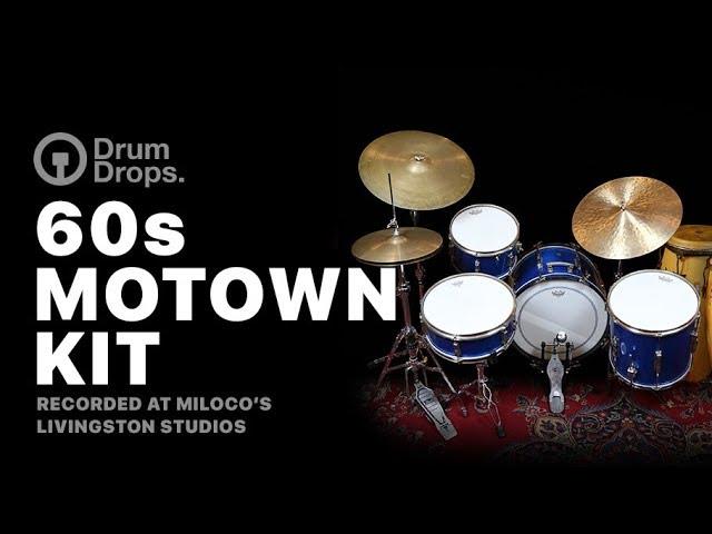 60s Motown Kit - Vintage Drum Kit Samples by DrumDrops