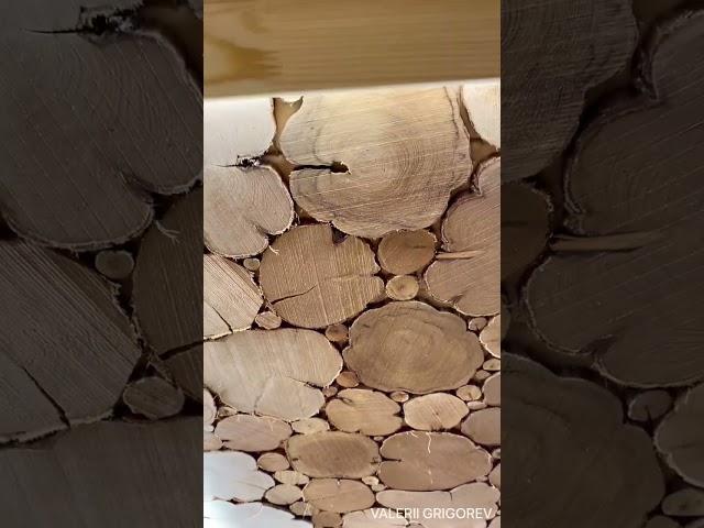 Внутренняя отделка бани под ключ.Сауна под ключ. Баня из Алтайского кедра.Можжевеловое панно. Парная