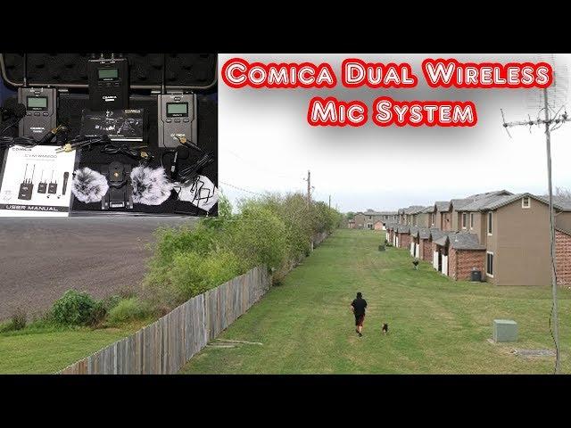 Comica Dual Wireless Mic System CVM WM200A Walkthrough Setup + In Depth Review