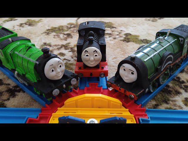 Thomas & friends Trackmaster custom:  3 mainland engines