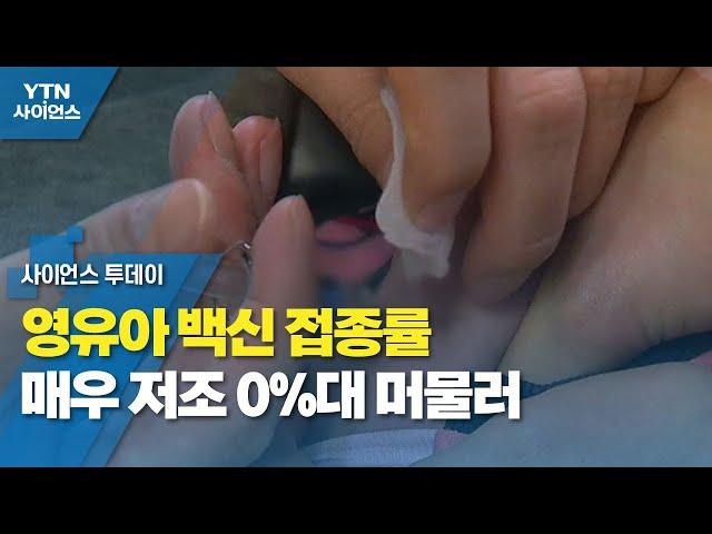 영유아 백신 접종률 매우 저조…0%대 머물러  / YTN 사이언스