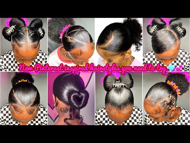 🫧NEW PINTEREST 𝐢𝐧𝐬𝐩𝐢𝐫𝐞𝐝 𝐒𝐥𝐞𝐞𝐤 𝐇𝐚𝐢𝐫𝐬𝐭𝐲𝐥𝐞𝐬 + ‍Braided hairstyles + slayed edges